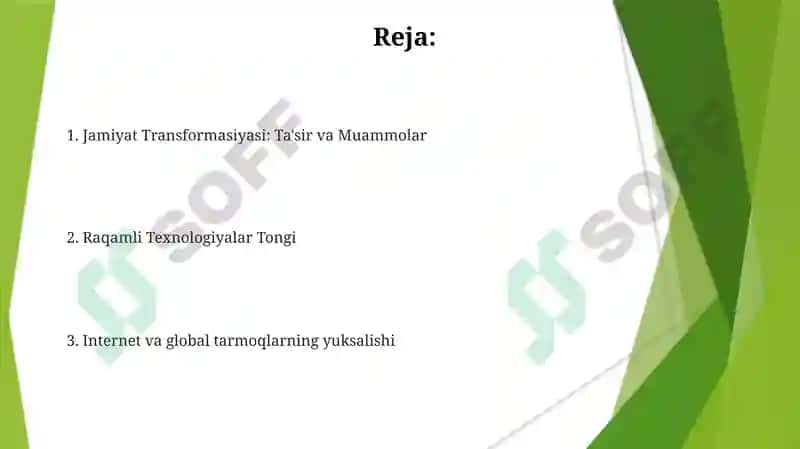 Internet va global tarmoqlarning yuksalishi 2