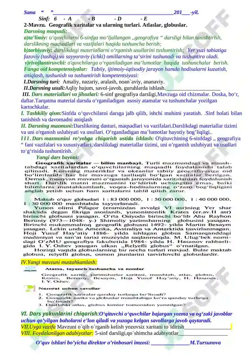 Kirish Materiklar va okeanlar tabiiy geografiyasi kursi 2