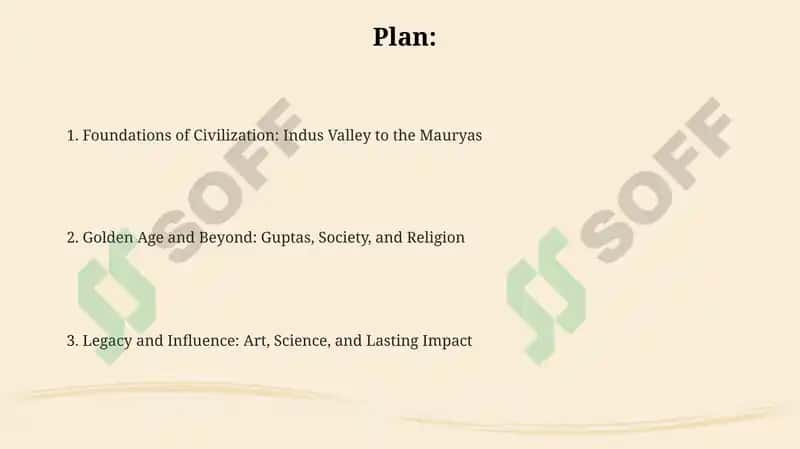 Foundations of Civilization: Indus Valley to the Mauryas 2