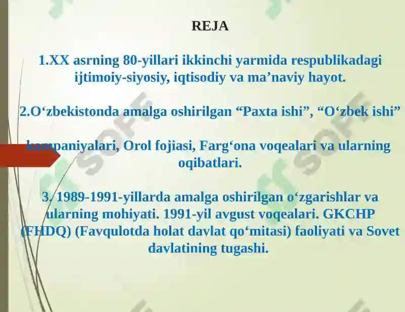 O‘zbekistonning eng yangi tarixi 2