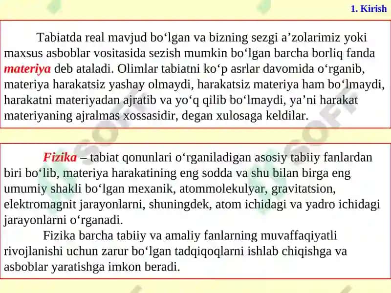KINEMATIKA VA DINAMIKA 2
