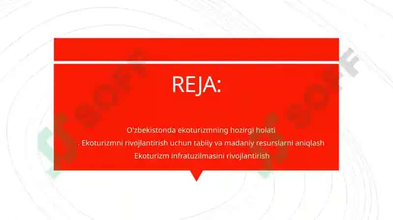 O'zbekistonda ekoturizmni rivojlantirishning asosiyyo'nalishlari 2