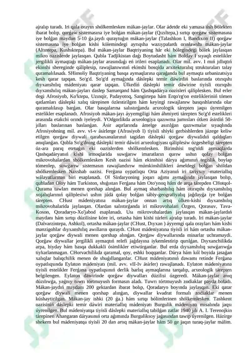 Temir dáwirdiń ulıwma xarakteristikası 2