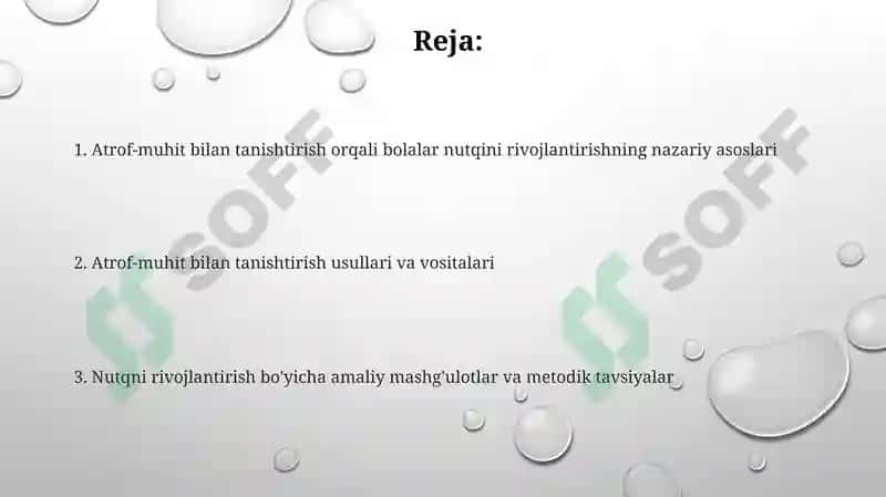 Nutqni rivojlantirish bo'yicha amaliy mashg'ulotlar va metodik tavsiyalar 2