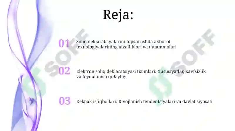 Soliq hisobotlarini topshirishda axborot texnologiyalarining o'rni 2