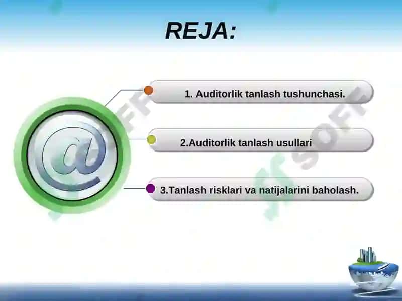 AUDITORLIK TANLASH 2