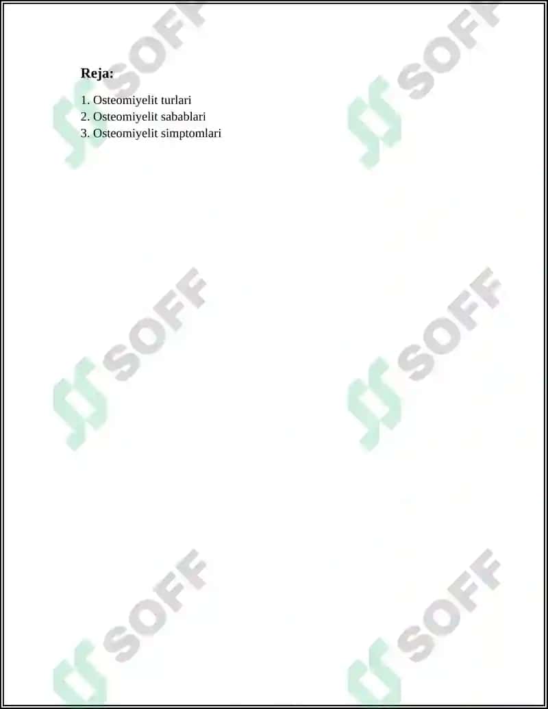 OSTEOMIYELIT 2