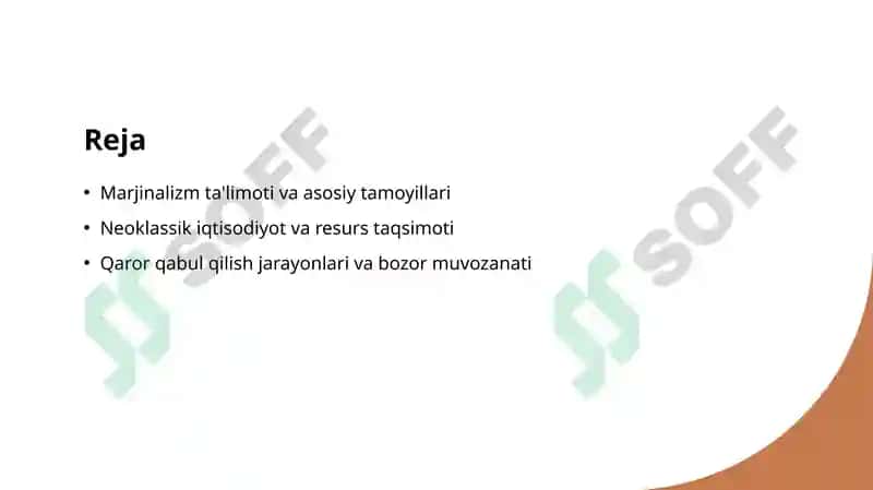 Marjinalizm ta'limoti 2