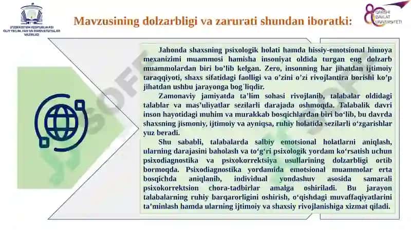SALBIY EMOTSIONAL HOLATLARNING PSIXODIAGNOSTIKASI VA PSIXOKORREKSIYASI 2