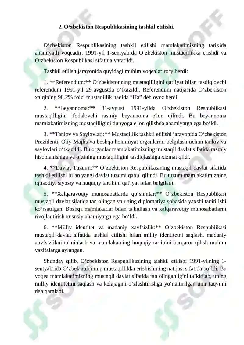 O'zbekistonda ijtimoiy-iqtisodiy hayotning keskinlashishi. Farg‘ona voqealari 2