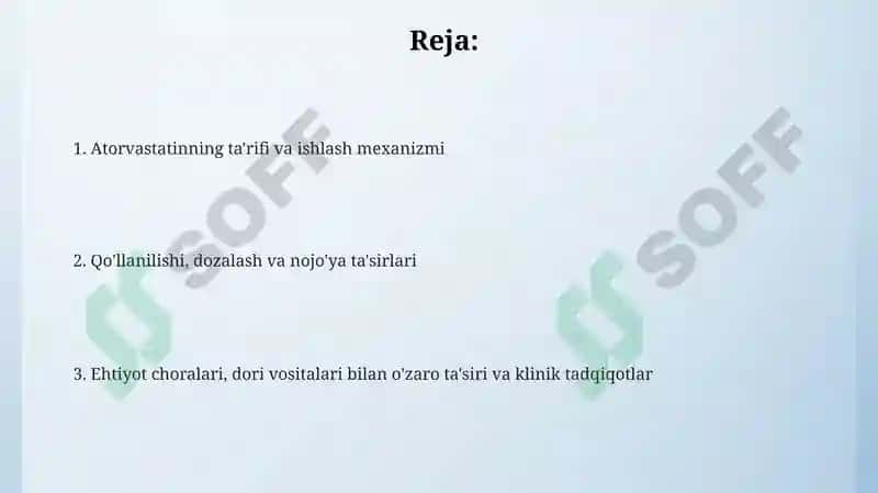 Atorvastation for Halestrol 2