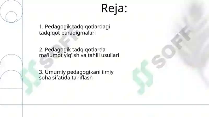 Umumiy pedagogikaning ilmiy tadqiqot metodlari 2