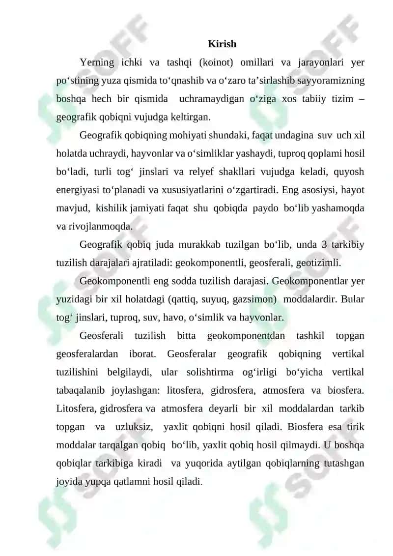Umumiy geografik qonuniyatlar 2