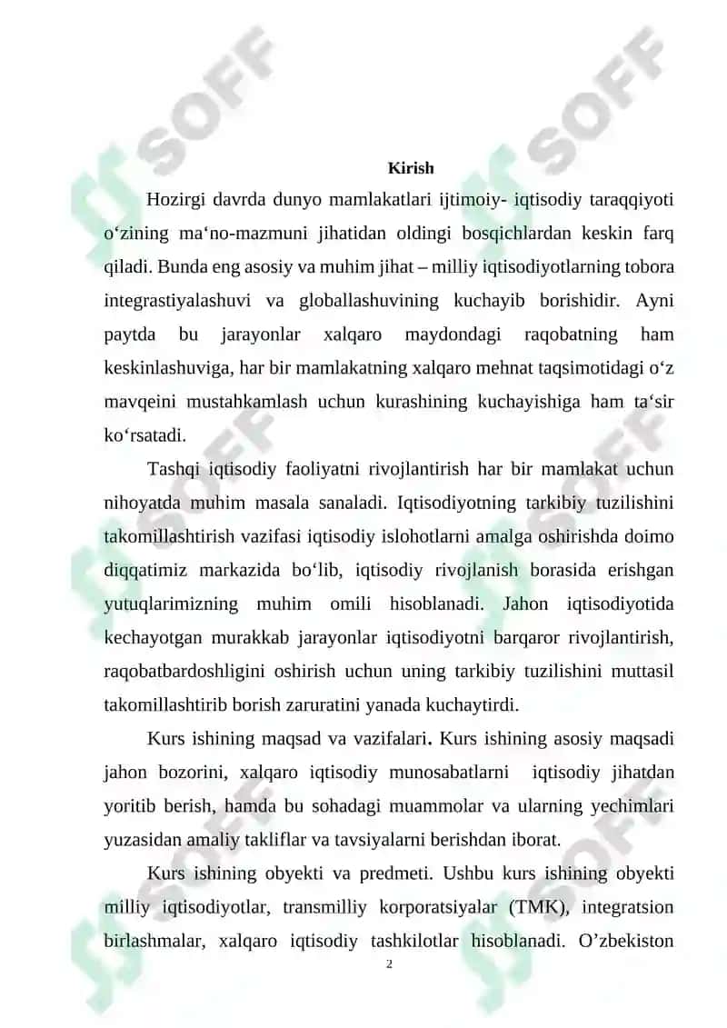 IQTISODIY MUVOZANATLIKNING MOHIYATI VA UNGA ERISHISHNING YOLLARI 2