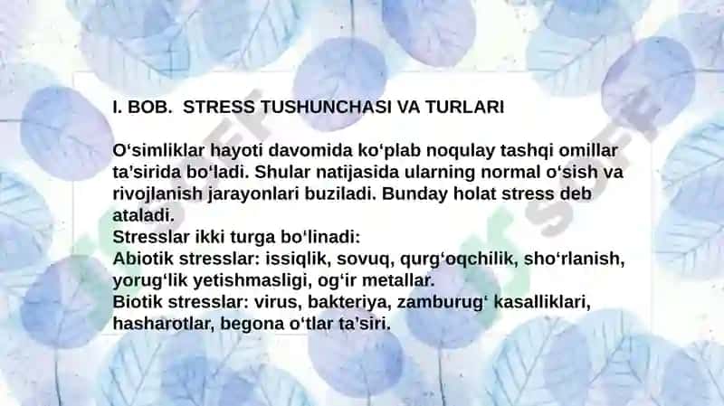 stressning turli mexanizmlari 2