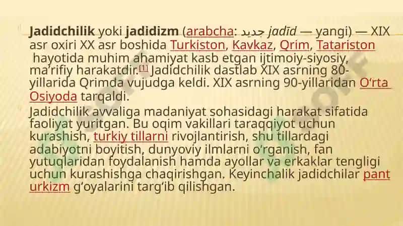 Jadidchilik 2