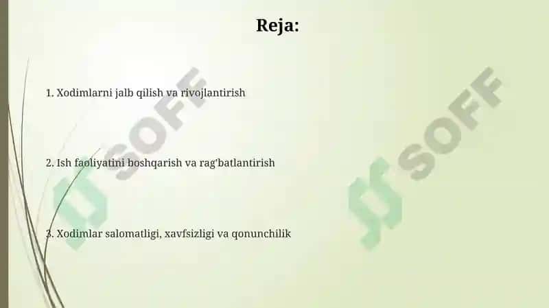 Insonresurslarini samarali boshqarish 2