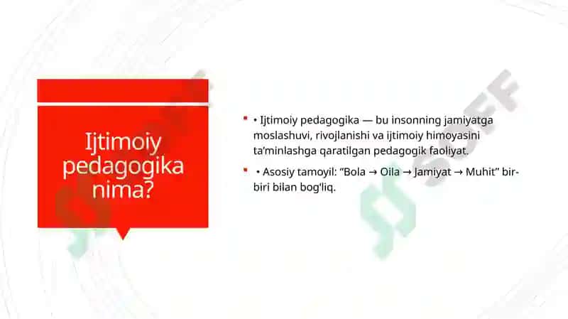 IJTIMOIY PEDAGOGIKA ASOSLARI 2