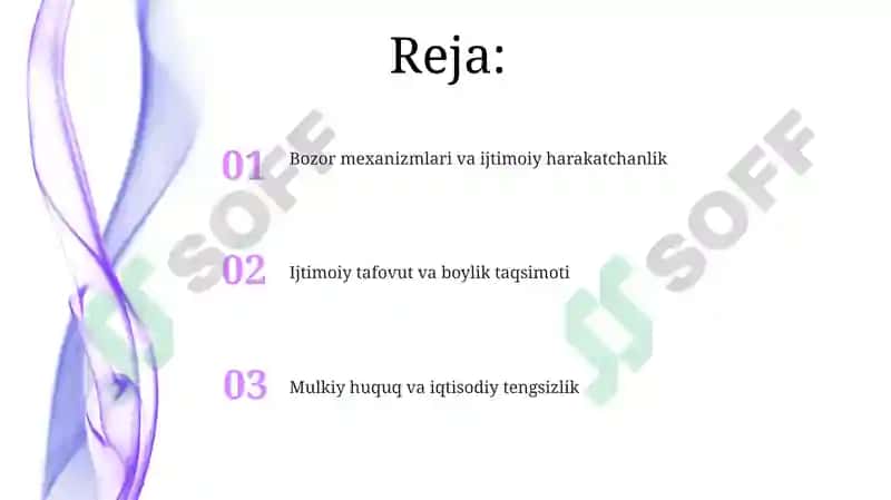 Ijtimoiy - iqtisodiy tizimlar va mulkchilik munosabatlari 2
