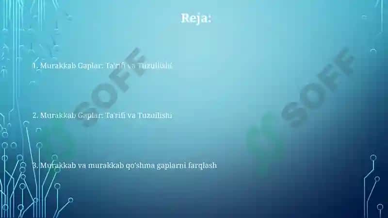 Ergashgan va qõshma gaplar 2