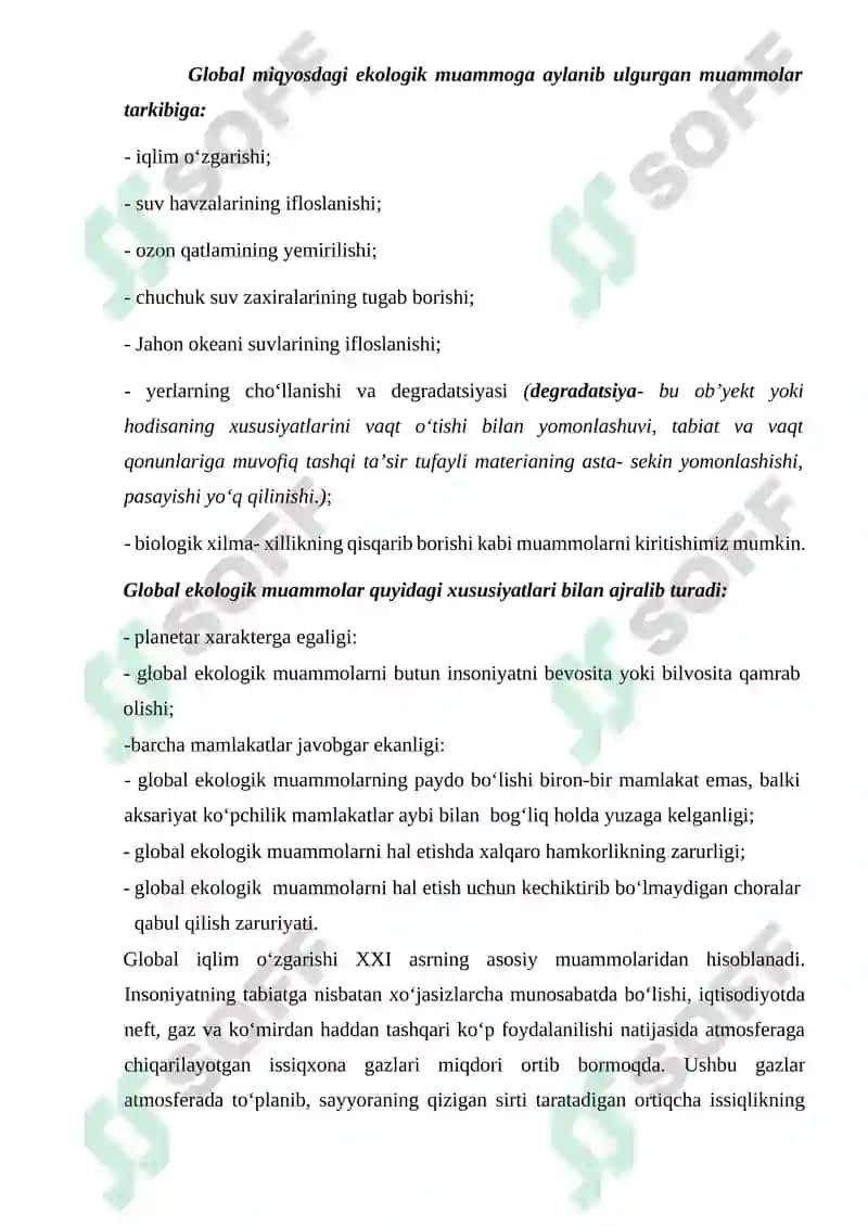 EKOLOGIK SIYOSAT VA UNI AMALGA OSHIRISHNING IQTISODIY MEXANIZMI. 2