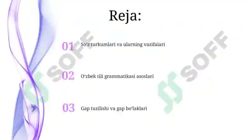 O'zbek tili grammatikasi 2