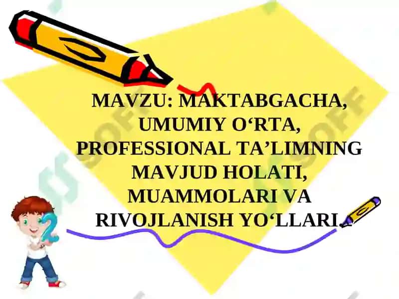INKLUZIV TA’LIM VA GOSPITAL PEDAGOGIKA FANIDAN TAQDIMOTI 2