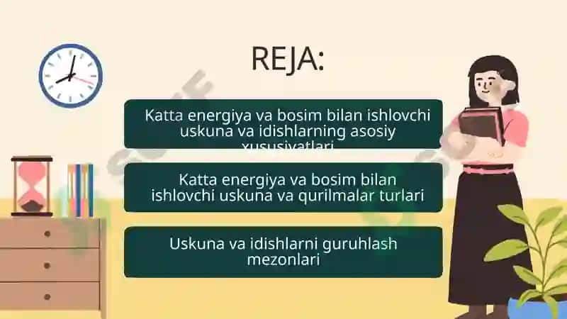 Katta energiya va bosim bilan ishlovchi uskuna,qurulmalar va idishlarning turlari va guruhlanishi 2