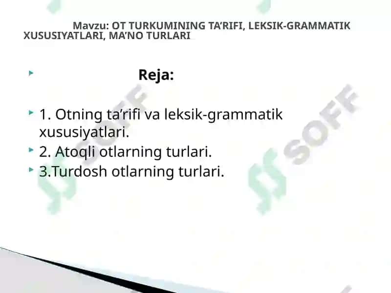 Otturkuminin Ta'rifi va Leksik-Grammatik Xususiyatlari 2
