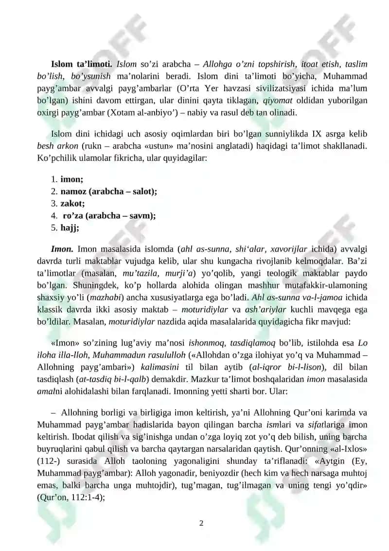 TASAVVUF FALSAFASI 2