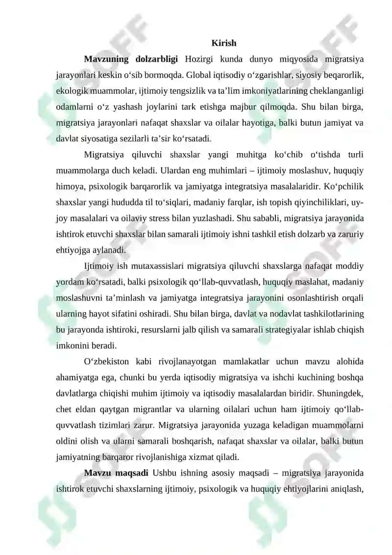 Migratsiya jarayonida ishtirok etuvchi shaxslar bilan ijtimoiy ish 2