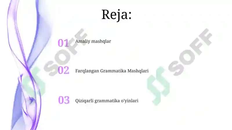 Grammatika Mashqlari 2