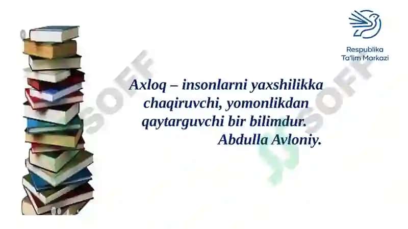 Axloqiy qoidalarga rioya qilish 2