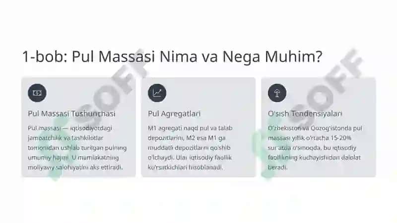 Pul Massasining Iqtisodiy O'sishga Ta'siri 2
