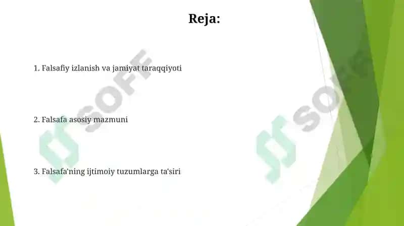 Falsafaning mohiyati va jamiyat taraqqiyotdagi õrni 2