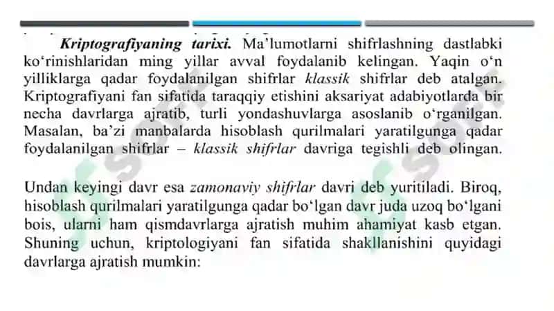 Simmetrik va asimetrik kriptografik usullar 2