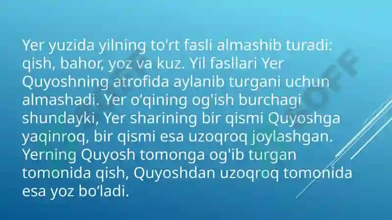 Tabiat fasllari 2