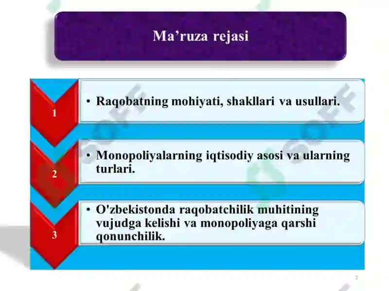 Iqtisodiyot nazariyasi 2