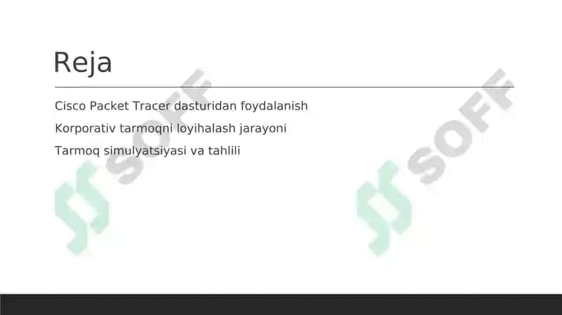 Cisco Packet Tracer dasturi 2