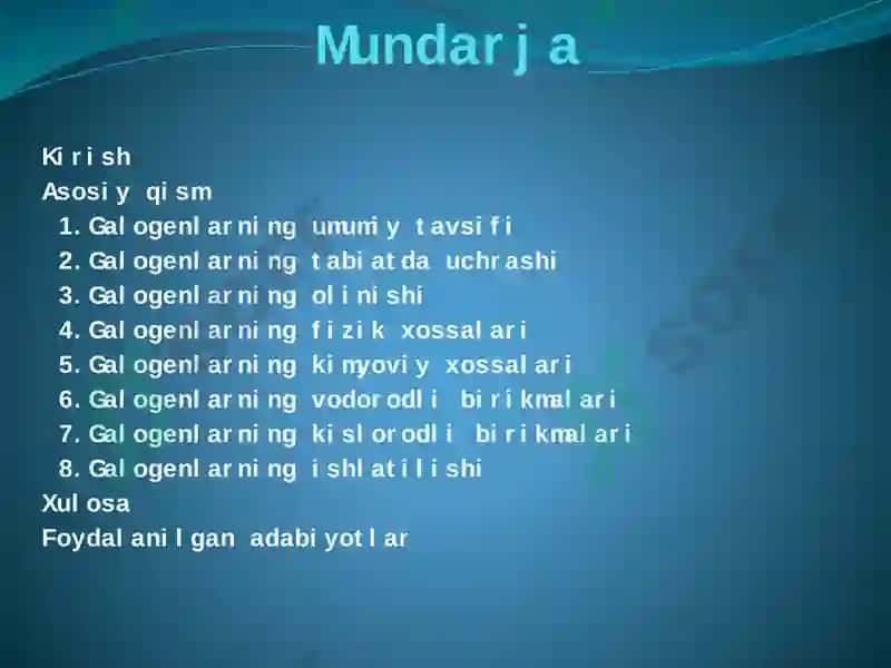 Galogenlar 2