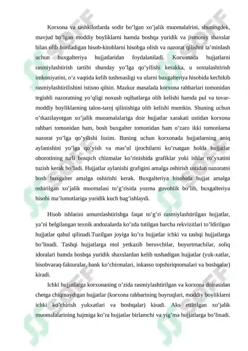 Hujjatlashtirish va hujjatlarning turlari 2