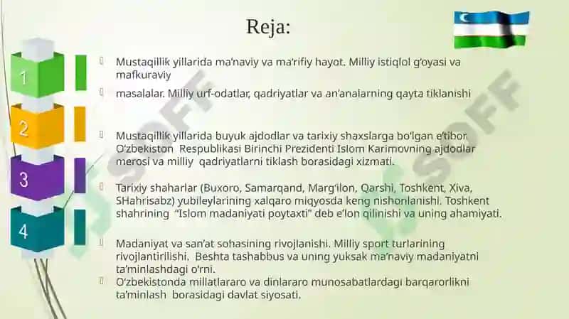 MADANIY MEROS VA UNGA MUNOSABAT MUAMMOLARI 2