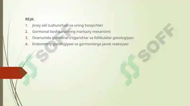 Jinsiy siklning gormonal boshqariluvi mexanizmi 2