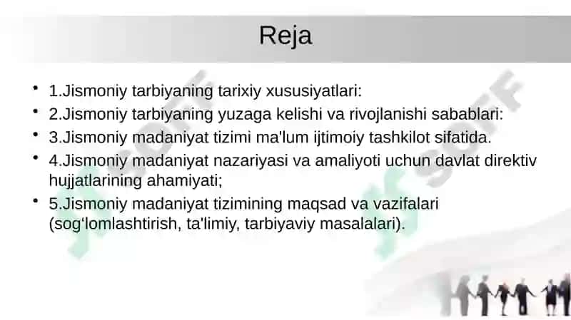 Jismoniy madaniyatning jamiyatdagi vazifalari va shkllari 2