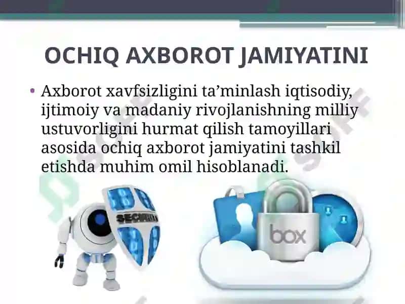 IQTISODIYOTDA AXBOROT TEXNOLOGIYALARI KOMMUNIKASIYA TEXNOLOGIYALARINI RO'LI VA AHAMIYATI 2