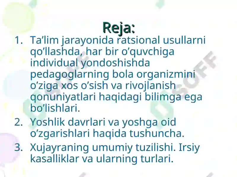 Bolalarni aqliy jihatdan rivojlanishida o'lchash faoliyatning roli 2