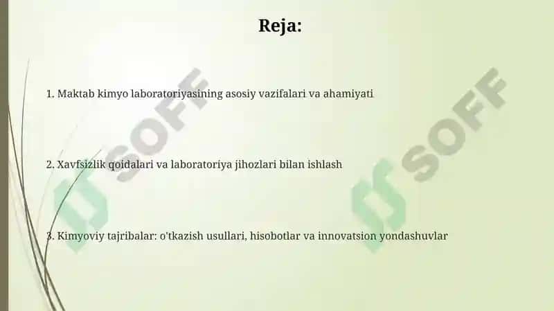 Maktab kimyo kabinetining vazifalari 2