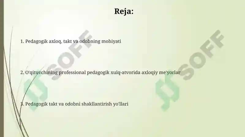 Pedagogik odob, takt va xushmuomalalikning mohiyati 2