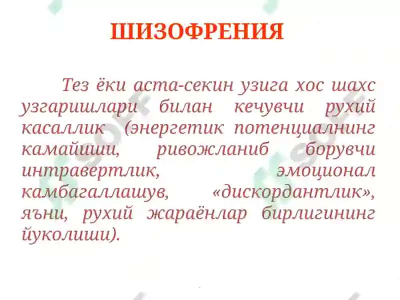Шизофрения 2