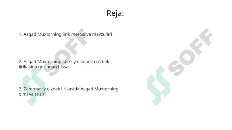 Asqad Muxtorijodining órni 2